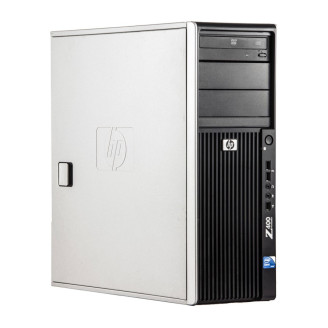 HP Z400 WorkStation, Intel Xeon Quad Core W3520 2.66GHz-2.93GHz, 12GB DDR3, 500GB SATA , AMD Radeon HD 7350 1GB GDDR3, DVD-RW