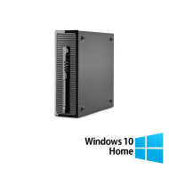 Computadora HP 400 G1 SFF reacondicionada , Intel Core i7-4770 3.40GHz, 8GB DDR3, 500GB SATA , DVD-RW + Windows 10 Home