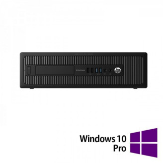 HP Prodesk 600 G1 SFF Refurbished Computer, Intel Core i7-4770 3.40GHz, 8GB DDR3, 500GB SATA + Windows 10 Pro