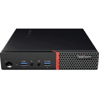 LENOVO Thinkcentre M600 Tiny Computer, Intel Pentium J3710 1.60-2.64GHz, 4GB DDR3, 120GB SSD