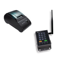 4IPNET Wireless Label Printing Kit, Printer Termali PRT100 + SDS200W, 52mm/sec, 802.11 b/g/n