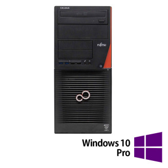 FUJITSU CELSIUS W530 Computer, Intel Core i7-4770 3.40GHz, 8GB DDR3, 500GB SATA , DVD-RW + Windows 10 Pro