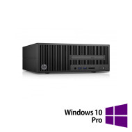 HP 280 G2 SFF Refurbished Computer, IntelCore i3 -6100 3.70GHz, 8GB DDR4, 500GB SATA , DVD-ROM + Windows 10 Pro