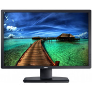 DELL U2412M Used Monitor, Panel IPS, 24 Inch LED , 1920 x 1200 WUXGA, DisplayPort, VGA, DVI , 5 USB Ports, Widescreen