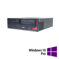 Computadora de escritorio Fujitsu E420 , Intel Core i5-4460 3.20GHz, 8GB DDR3, 500GB SATA , DVD-RW + Windows 10 Pro