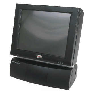 Wincor Nixdorf Beetle iPOS POS System, 15 Inch LCD TouchScreen, 1024 x 768, Intel Celeron 1.50GHz, 2GB DDR2, 80GB HDD