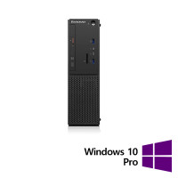 Prenovljen računalnik LENOVO S510 SFF , Intel Core i3 -6100 3,70 GHz, 8 GB DDR4, 500 GB SATA , DVD-ROM + Windows 10 Pro