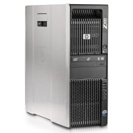 HP Z600 darbo stotis, 2 x Intel Xeon Quad Core E5520 2,26GHz-2,53GHz, 8GB DDR3 ECC, 500GB SATA , DVD-ROM , AMD FirePro W2100/2GB vaizdo plokštė