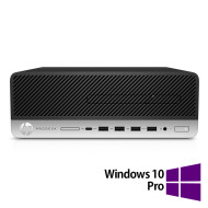 HP ProDesk 600 G3 SFF Refurbished Computer, IntelCore i3 -7100 3.90GHz, 8GB DDR4, 240GB SSD + Windows 10 Pro