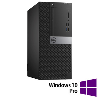 DELL Optiplex 3040 Tower Computer, IntelCore i3 -6100 3.70GHz, 4GB DDR3, 500GB SATA + Windows 10 Pro