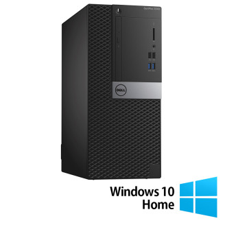 DELL Optiplex 3040 Tower Computer, IntelCore i3 -6100 3.70GHz, 4GB DDR3, 500GB SATA + Windows 10 Home