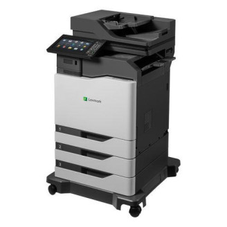 LEXMARK CX825dte Laser a colori multifunzione usato , A4 , 55 ppm, 1200 x 1200 dpi, scanner, fax, fotocopiatrice, fronte-retro, USB, rete, 60.000 pagine stampate