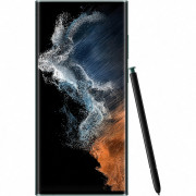 Samsung Galaxy S22 Ultra jauns mobilais tālrunis, divas SIM kartes, 8 GB RAM, 128 GB, 5G, zaļš
