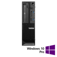 Lenovo ThinkStation E32 SFF Refurbished Workstation, Intel Quad Core i5-4670 3.4 - 3.8GHz, 16GB DDR3, SSD 256GB SATA , Intel Integrated HD Graphics 4600 + Windows 10 Pro