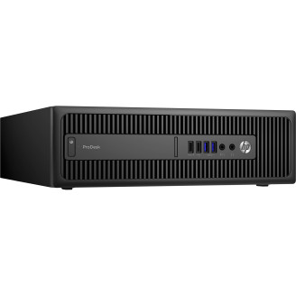 HP ProDesk 600 G2 SFF Μεταχειρισμένος υπολογιστής, Intel Core i5-6500 3.20GHz, 8GB DDR4, 120GB SSD + 500GB HDD