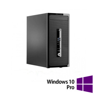 HP ProDesk 490 G2 Tower Refurbished Computer, Intel Core i5-4570 3.20GHz, 8GB DDR3, 500GB HDD, DVD-ROM + Windows 10 Pro