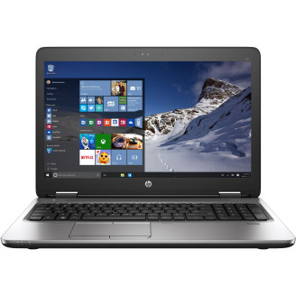 HP ProBook 650 G2 használt laptop, Intel Core i5-6200U 2,30 GHz, 8 GB DDR4, 256 GB SSD , 15,6 hüvelykes HD, numerikus billentyűzet