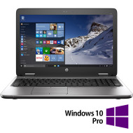 HP ProBook 650 G2 obnovljeno prijenosno računalo, Intel Core i5-6200U 2,30 GHz, 8 GB DDR4, 256 GB SSD , 15,6 inča HD, numerička tipkovnica + Windows 10 Pro