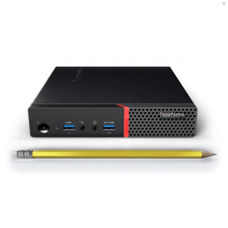Обновен компютър Lenovo ThinkCentre M700 Mini PC , Intel Core i5-6400T 2.20GHz, 8GB DDR4, 256GB SSD + Windows 10 Home