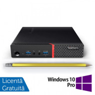 Обновен компютър Lenovo ThinkCentre M700 Mini PC , Intel Core i5-6400T 2.20GHz, 8GB DDR4, 256GB SSD + Windows 10 Pro