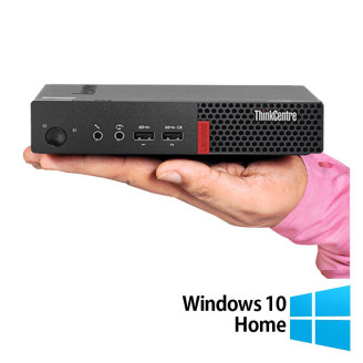 Computadora mini PC Lenovo ThinkCentre M710q reacondicionada , Intel Core i5-6500T 2.50GHz, 16GB DDR4, 512GB SSD + Windows 10 Home