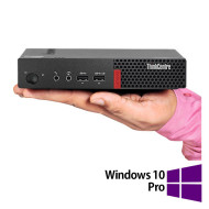 Lenovo ThinkCentre M710q Mini PC Refurbished Computer, IntelCore i3 -6100 3.70GHz, 8GB DDR4, 256GB SSD + Windows 10 Pro