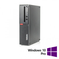 LENOVO ThinkCentre M910s SFF obnovljeno računalo, Intel Core i5-6500 3,20 GHz, 16 GB DDR4, 512 GB SSD + Windows 10 Pro