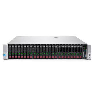 HP ProLiant DL380 G9 Refurbished Server, 2U 2 x Intel Xeon E5-2697A V4 2.60 - 3.60GHz, 256GB DDR4 ECC Reg, 2 x 1TB SSD + 20 x 1.8TB HDD SAS-10k, Raid P440ar/2GB + 12GB SAS Expander, 4 x 1Gb RJ-45 + 2 x 10Gb SFP, iLO 4 Advanced, 2xSource HS