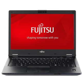 Fujitsu Lifebook E548 kunnostettu kannettava tietokone, Intel Core i5-8250U 1,60–3,40 GHz, 8 Gt DDR4, 256 Gt SSD , 14 tuuman Full HD, verkkokamera + Windows 10 Home