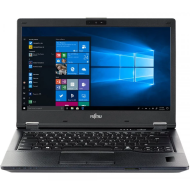 Fujitsu LifeBook E549 Odnowiony laptop, Intel Core i5-8265U 1,60-3,90 GHz, 8 GB DDR4, 256 GB SSD , 14 cali Full HD, kamera internetowa + Windows 10 Pro