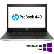 HP ProBook 440 G5 Refurbished Laptop, Intel Core i5-8250U 1.60GHz, 8GB DDR4, 256GB SSD , 14 Inch Full HD, Webcam + Windows 10 Pro