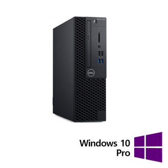 DELL OptiPlex 3070 SFF felújított számítógép, Intel Core i5-9400 2,90-4,10 GHz, 8 GB DDR4, 256 GB SSD + Windows 10 Pro