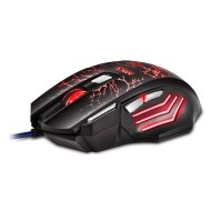 Mouse Gaming iMice A7, 3200dpi, 7 Butoane, RGB, Negru