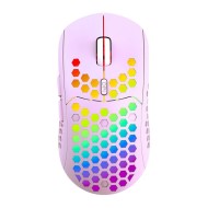 Mouse IBLANCOD BL110 Wireless 3200dpi 5 Butoane RGB Violet