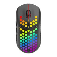 Mouse IBLANCOD BL110, 3200dpi, Wireless, RGB, Negru