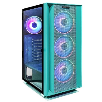 Carcasa Noua Pro Gaming Jungle, Middle Tower, ATX, 4 Ventilatoare ARGB Carcasa Noua Pro Gaming Jungle, Middle Tower, ATX, 4 Ventilatoare ARGB