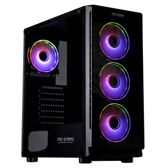 Black Viper GAMING System, 9th-Gen Intel ® SIX-CORE™ i5-9400 4.10GHz Turbo, 8GB DDR4, 1TB SSD , Radeon RX550 4GB GDDR5