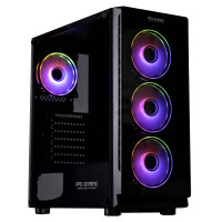 Infinity GAMING-systeem, 8e generatie Intel ® SIX-CORE™ i7-8700K 4,70 GHz Turbo, 16 GB DDR4, 256 GB SSD + 1 TB HDD , nVidia GTX1660 6 GB GDDR5