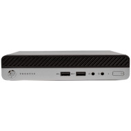 HP ProDesk 400 G3 Mini PC Used Computer, Intel Core i5-7500T 2.70 - 3.30GHz, 8GB DDR4, 256GB SSD