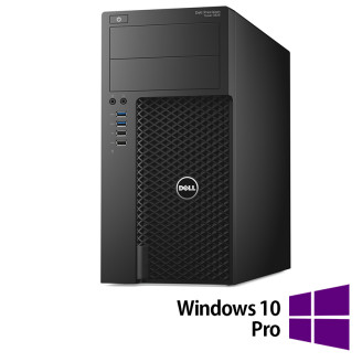 Dell Precision 3620 Tower Refurbished Workstation, Intel Xeon E3-1270 V5 3.60 - 3.90GHz, 16GB DDR4, 256GB NVME + 1TB SATA HDD , Nvidia M2000/4GB video card + Windows 10 Pro