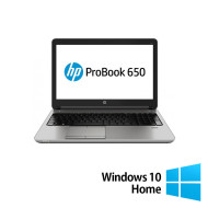 HP ProBook 650 G3 Refurbished Laptop, Intel Core i5-7200U 2.50GHz, 8GB DDR4, 256GB SSD , 15.6 Inch, Numeric Keyboard, Webcam + Windows 10 Home