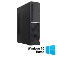 LENOVO V520s SFF Refurbished Computer, IntelCore i3 -7100 2.80GHz, 8GB DDR4, 256GB SSD , DVD-ROM + Windows 10 Home