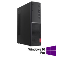 LENOVO V520s SFF Refurbished Computer, IntelCore i3 -7100 2.80GHz, 8GB DDR4, 256GB SSD , DVD-ROM + Windows 10 Pro