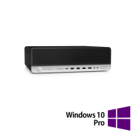 HP ProDesk 800 G3 SFF Refurbished Computer, Intel Core i5-7500 3.40-3.80GHz, 8GB DDR4, 256GB SSD + Windows 10 Pro