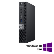 DELL OptiPlex 7060 Mini PC Refurbished Computer, Intel Core i3 -8100T 3.10GHz, 8GB DDR4, 256GB SSD + Windows 10 Pro