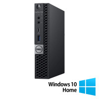 DELL OptiPlex 7060 Mini PC felújított számítógép, Intel Core i5-8500T 2,10 - 3,50 GHz, 8 GB DDR4, 256 GB SSD + Windows 10 Home
