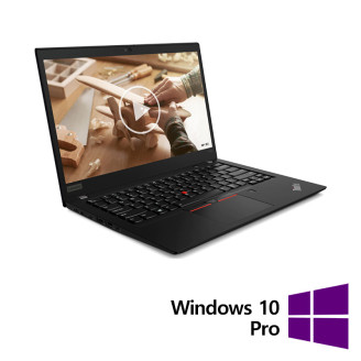 LENOVO ThinkPad T490 Refurbished Laptop, Intel Core i5-8265U 1.60 - 3.90GHz, 16GB DDR4, 256GB SSD , 14 inča Full HD, web kamera + Windows 10 Pro