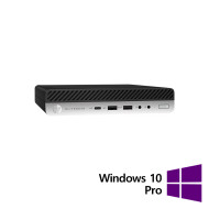 HP EliteDesk 800 G3 Mini PC Refurbished Computer, Intel Core i5-6500T 2.50GHz, 16GB DDR4, 256GB SSD + Windows 10 Pro