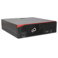 Computadora de escritorio Fujitsu Esprimo D756 renovada , Intel Core i5-6500T 2.50-3.10GHz, 8GB DDR4, 500GB HDD + Windows 10 Pro