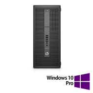 HP 800 G2 Tower Refurbished Computer, Intel Core i5-6500 3.20GHz, 8GB DDR4, 256GB SSD + Windows 10 Pro